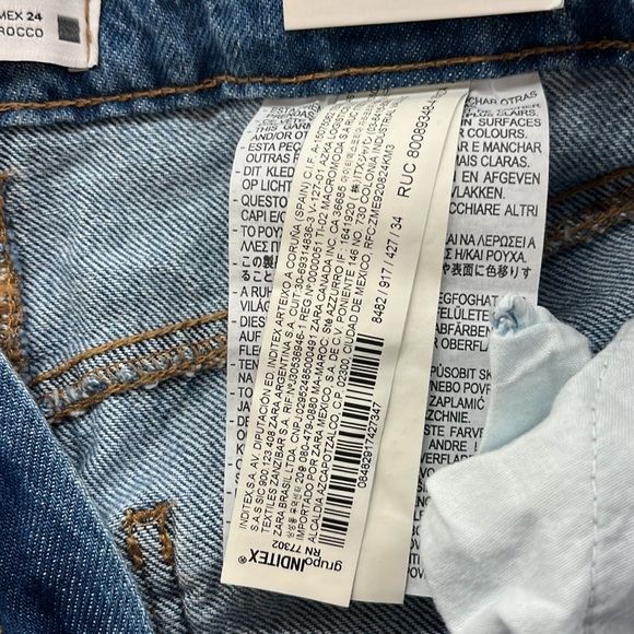 ZARA Denim Cargo Pants - Picture 12 of 12